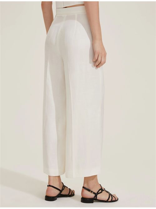 pants woman white EMME MARELLA | ELETTRA2305/001